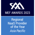 Mef awards 2023 regional NaaS provider of the year asia pasific