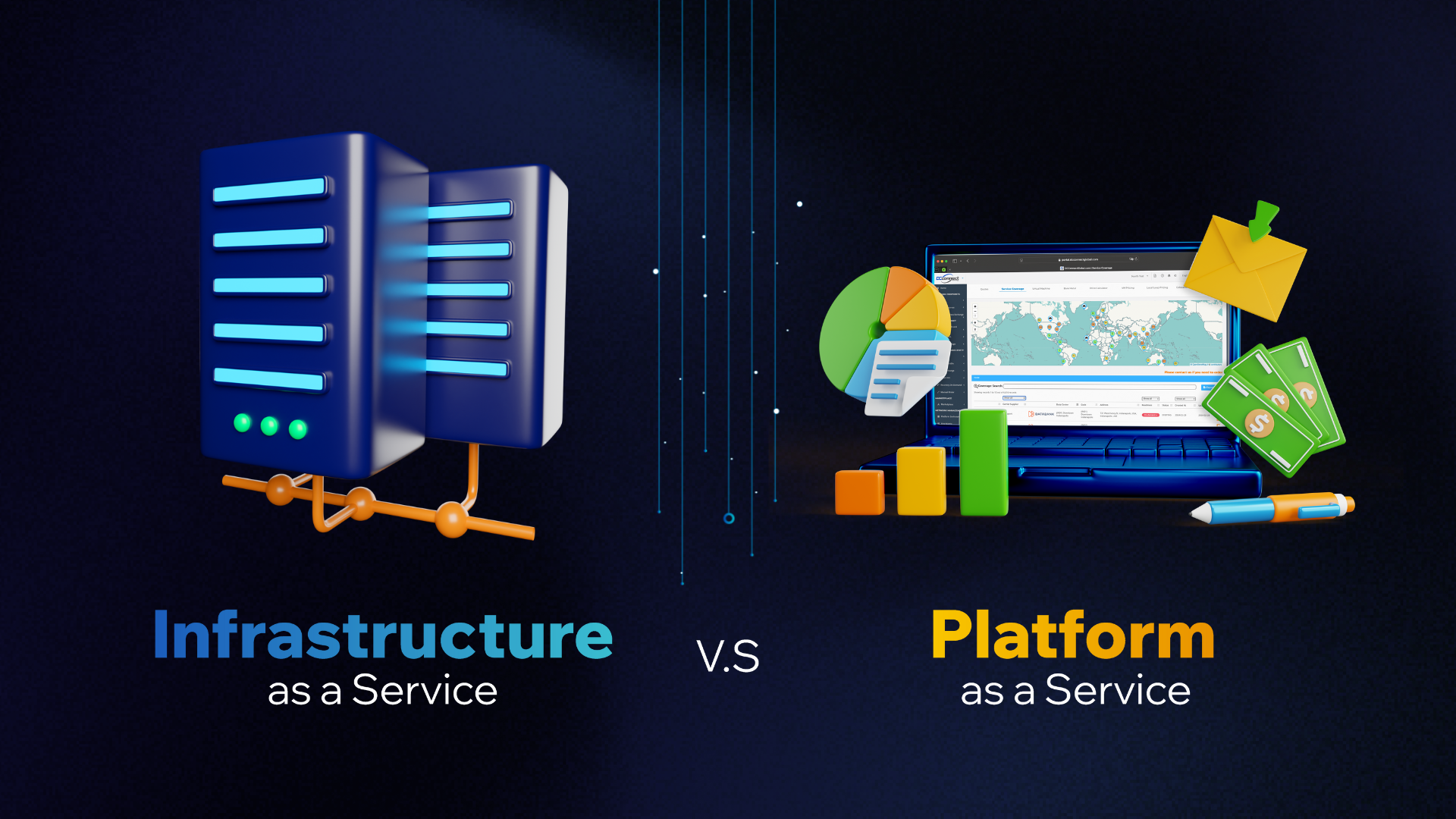 Infrastructure as a Service vs Platform as a Service in telecom industry comparison